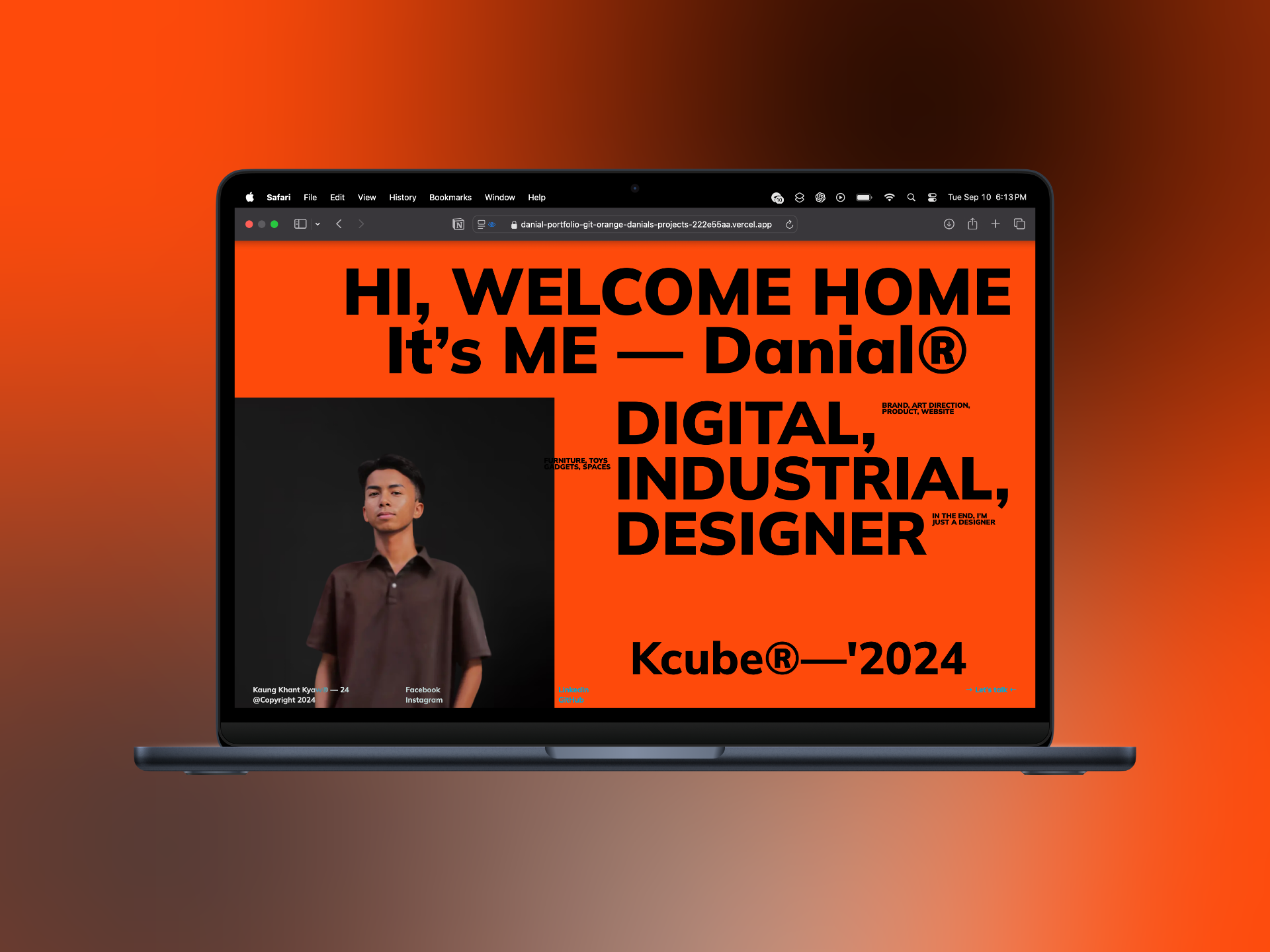 Portfolio screenshot